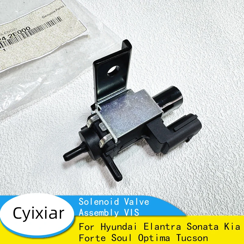 

Brand New Intake Solenoid Valve Assembly VIS for Hyundai Elantra Sonata Kia Forte Soul Optima Tucson 283242E000 28324-2E000