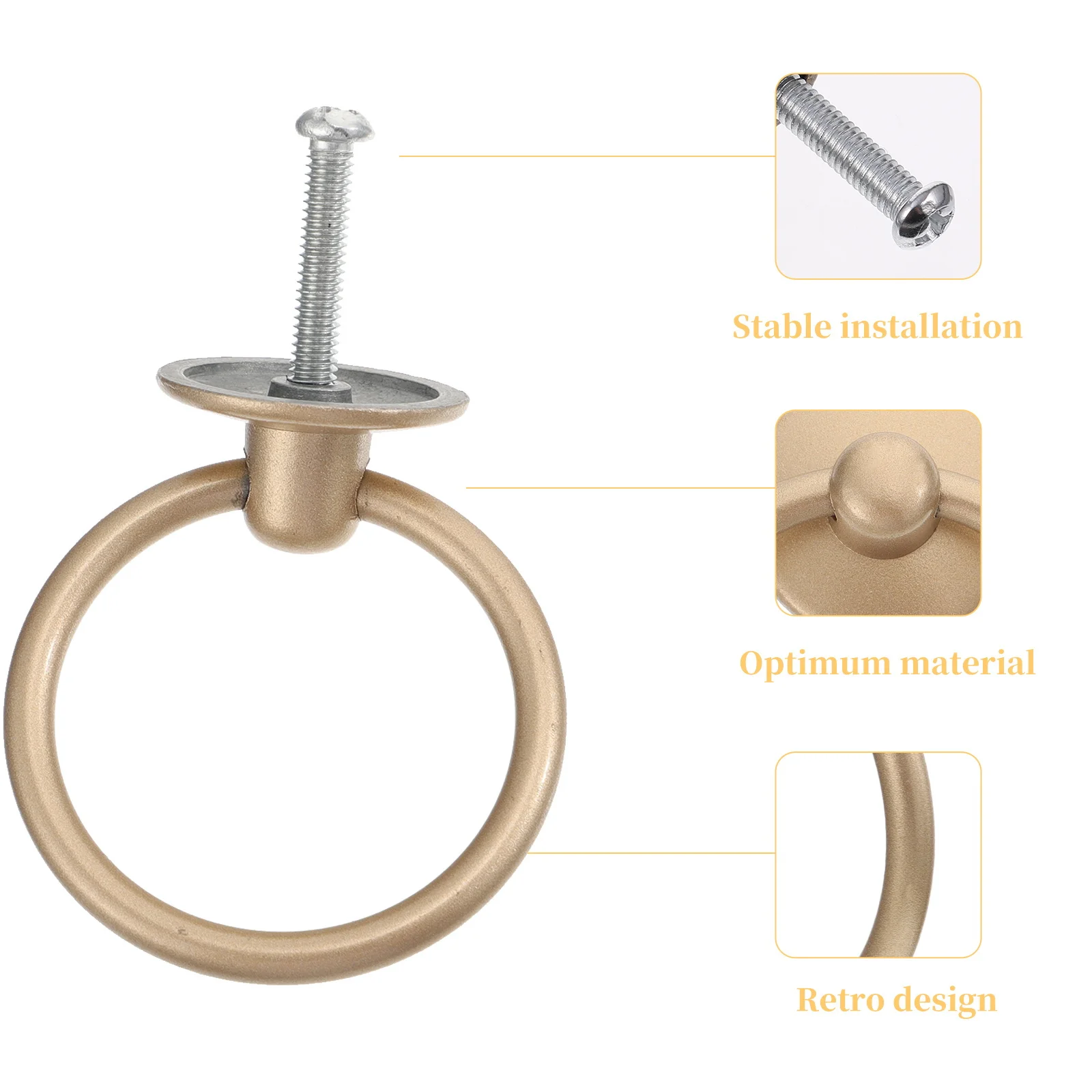 

10pcs Cabinet H les Vintage Knobs Zinc Alloy Gold Knurled Furniture Door Pull H Kitchen Storage Hardware