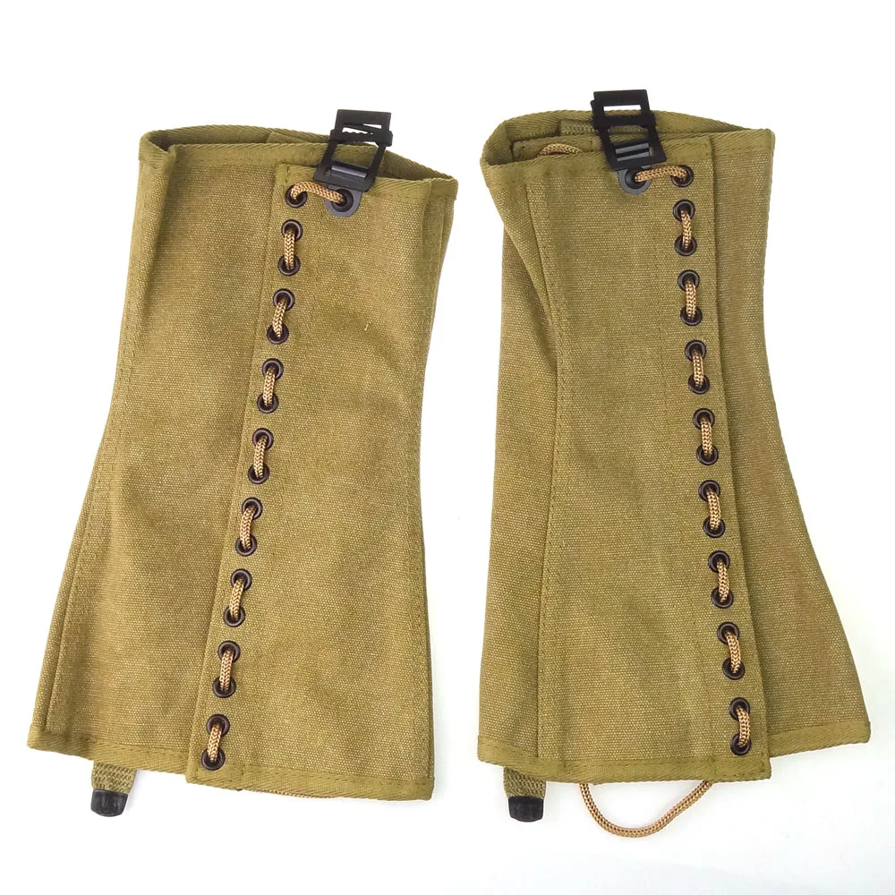 WWII US Army Canvas Leg Wrappings Leggings Gaiters Field Gear