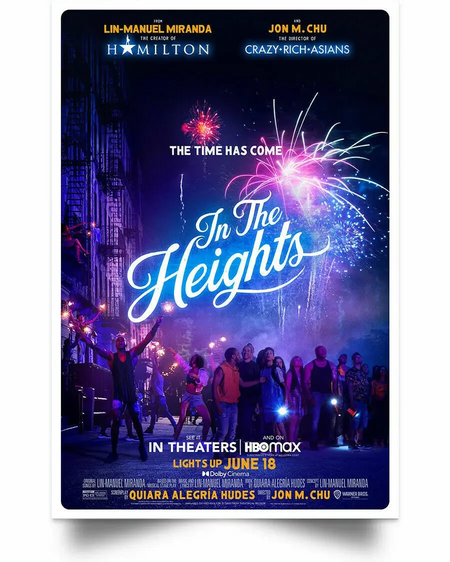 In the Heights Movie, Art Picture Print Silk Poster, Home Wall Decor