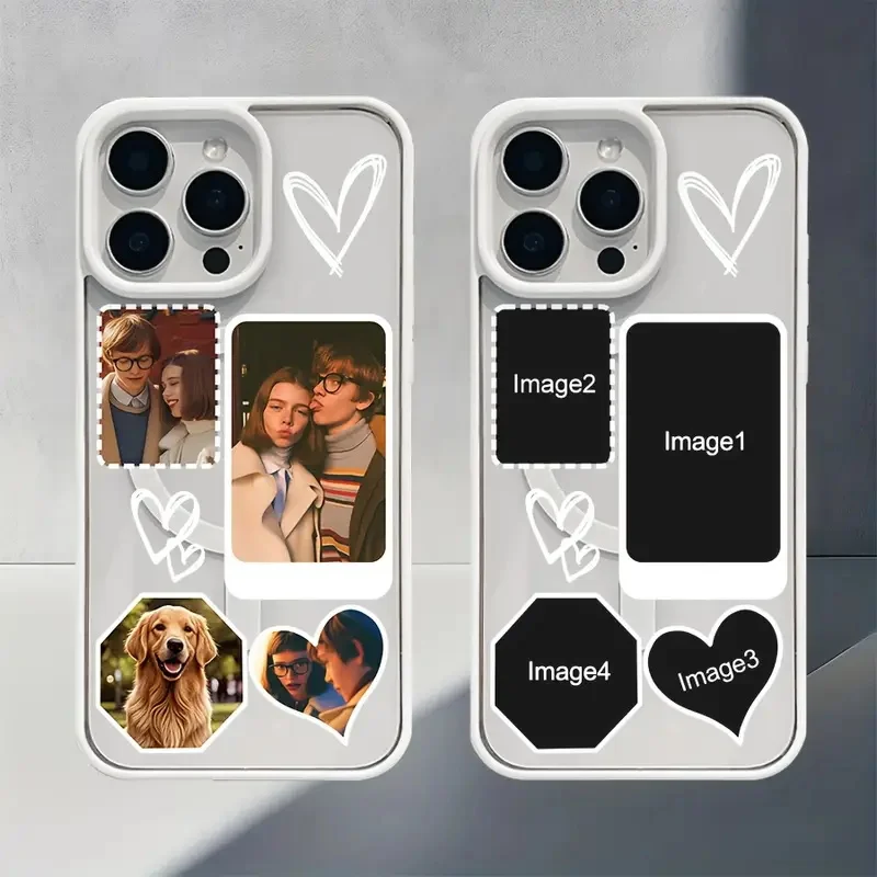 Custom DIY Phone Case For iPhone 18 17 16 15 14 13 12 11 Pro XS Max Plus Mini X XR Air 16e 17e Magsafe Shockproof PC Clear Cover