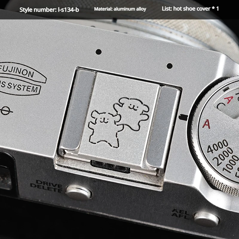 Suitable for Fuji XS20 XT50 XM5 XE4 XT4 XT5 X100VI Nikon ZFC Z30 Z72 Z50 GR3X GR2 EM10IV Hot Shoe Cover Creative Component
