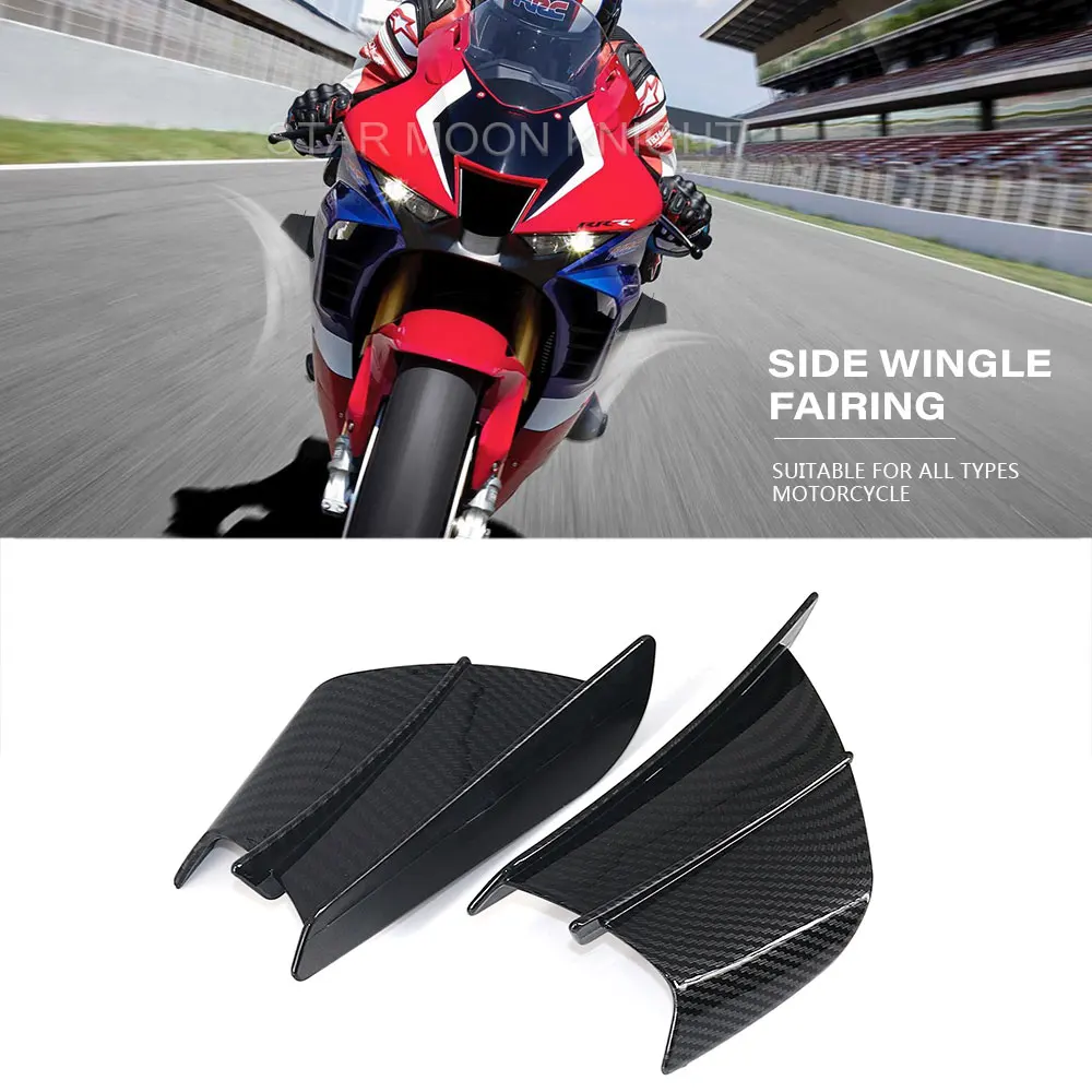 Motorcycle Fairing Side Wing Aerodynamic Deflector For HONDA CBR1000RR CBR600RR CBR650R CBR650F CBR500R CBR300R CBR125R RC213V