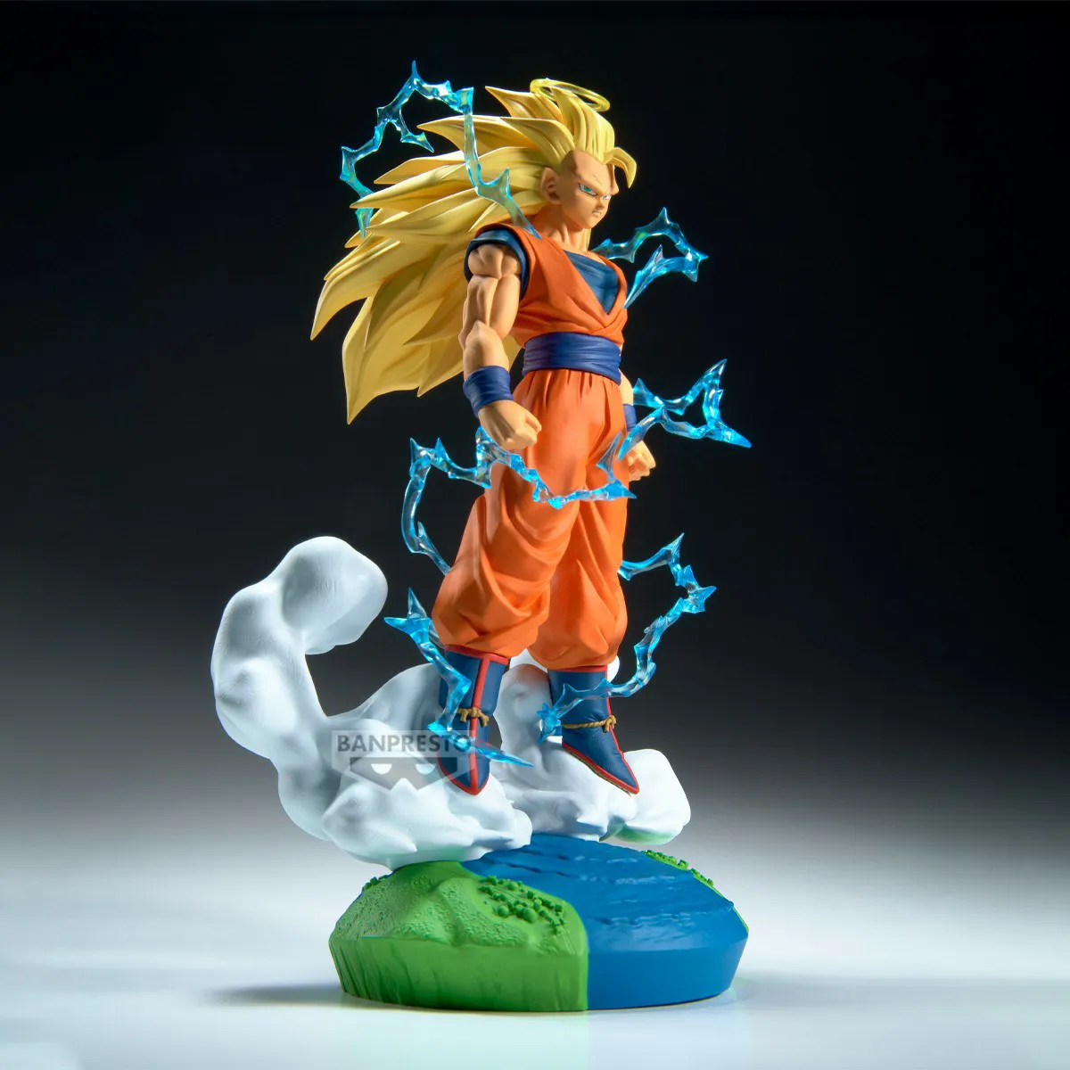 

Оригинальная коллекционная фигурка BANDAI DRAGON BALL: Сон Гоку (Супер Сайян 3) из серии History Box, модель из ПВХ, коллекция Figuarts