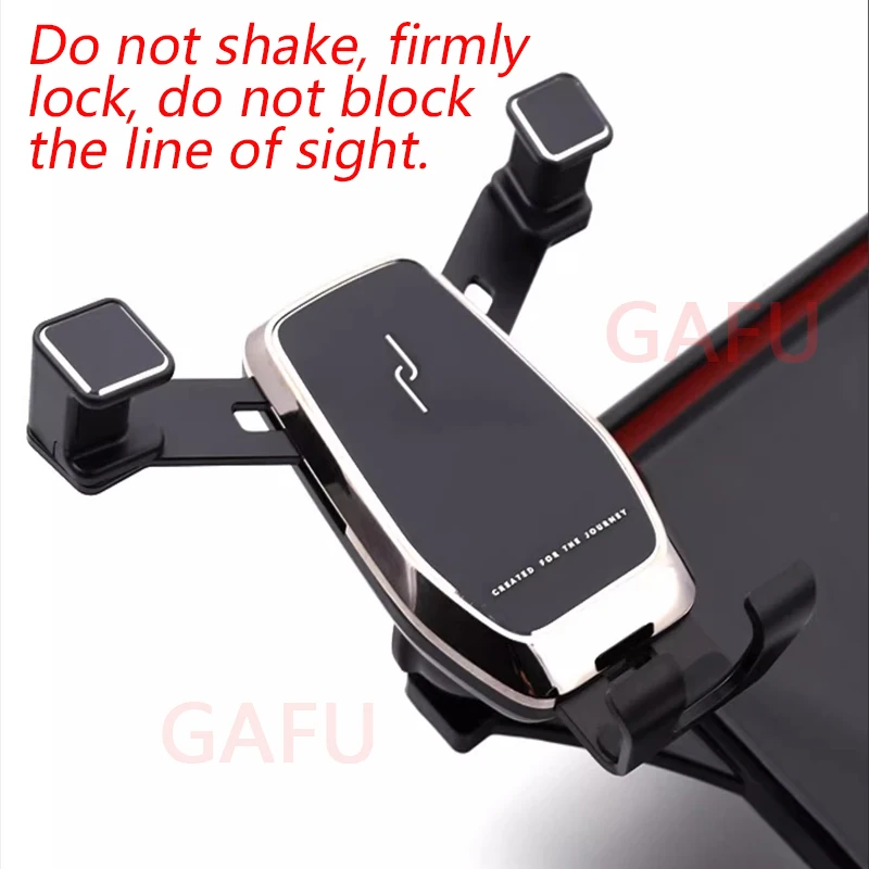 For Trumpchi GAC GS8 2nd Gen 2022-2024 Car Mobile Phone Stand Screen Cassette Navigation Non-slip Car Interior Modified Supplies