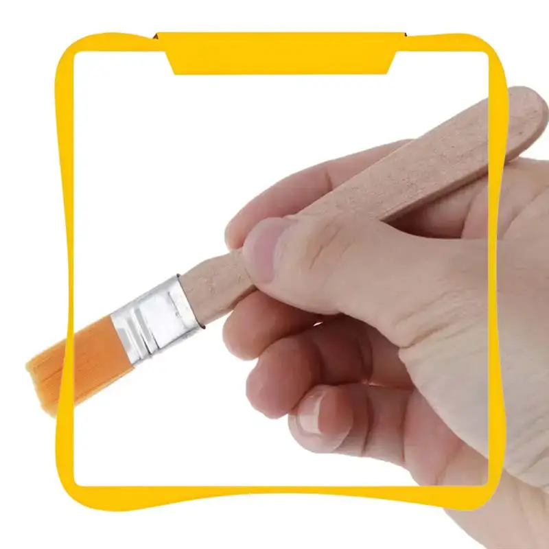 

Versatile Nylon Paint Brushes For Dusting Keyboards, Machine Care, And Oil Application