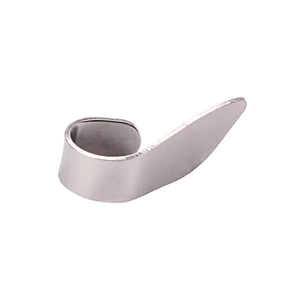 

Stainless Steel Thumb Picks For Ukulele Durable Lightweight Ultra Thin Silver La03B Guitar Parts Accessories Picks For Ukulele