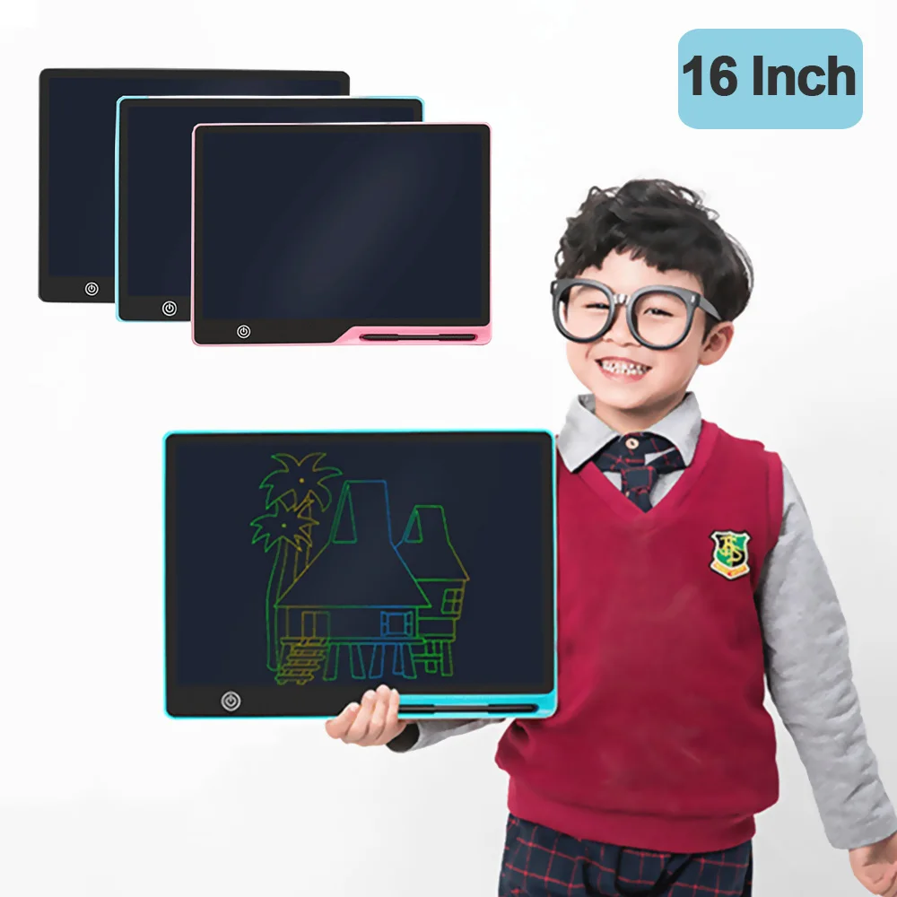 Giocattolo per bambini tavolo da disegno LCD tavoletta da scrittura Graffiti giocattoli per bambini per l'istruzione Pad per pittura elettronica per la scrittura a mano regali per bambini