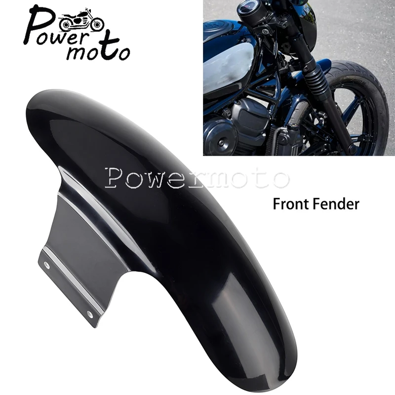 

Motorcycle Front Splash Fender Fiber Glass FRP Mudguard Cover Short Mud Guard Protector For Harley Nightster 975 RH975 2022-2023