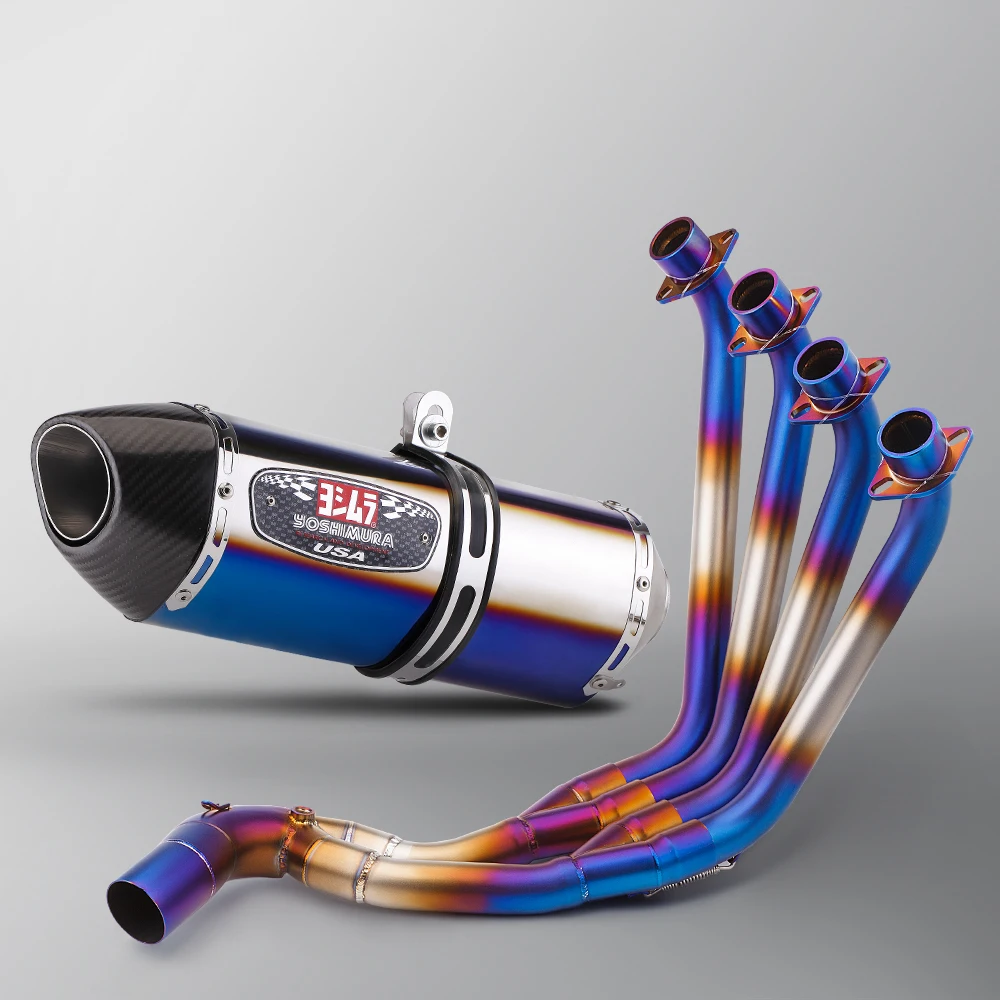 

STLF For CBR650R CBR650F CBR650 CB650F 2014-2025 Motorcycle Exhaust Tube Front Link Pipe Escape Full System