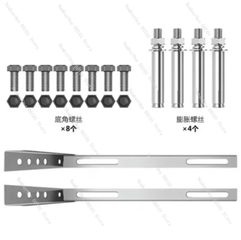 Lubing Air Conditioner Bracket Whole Piece Thickened Hot Dip Galvanized for 1P 1.5P 2P 3P