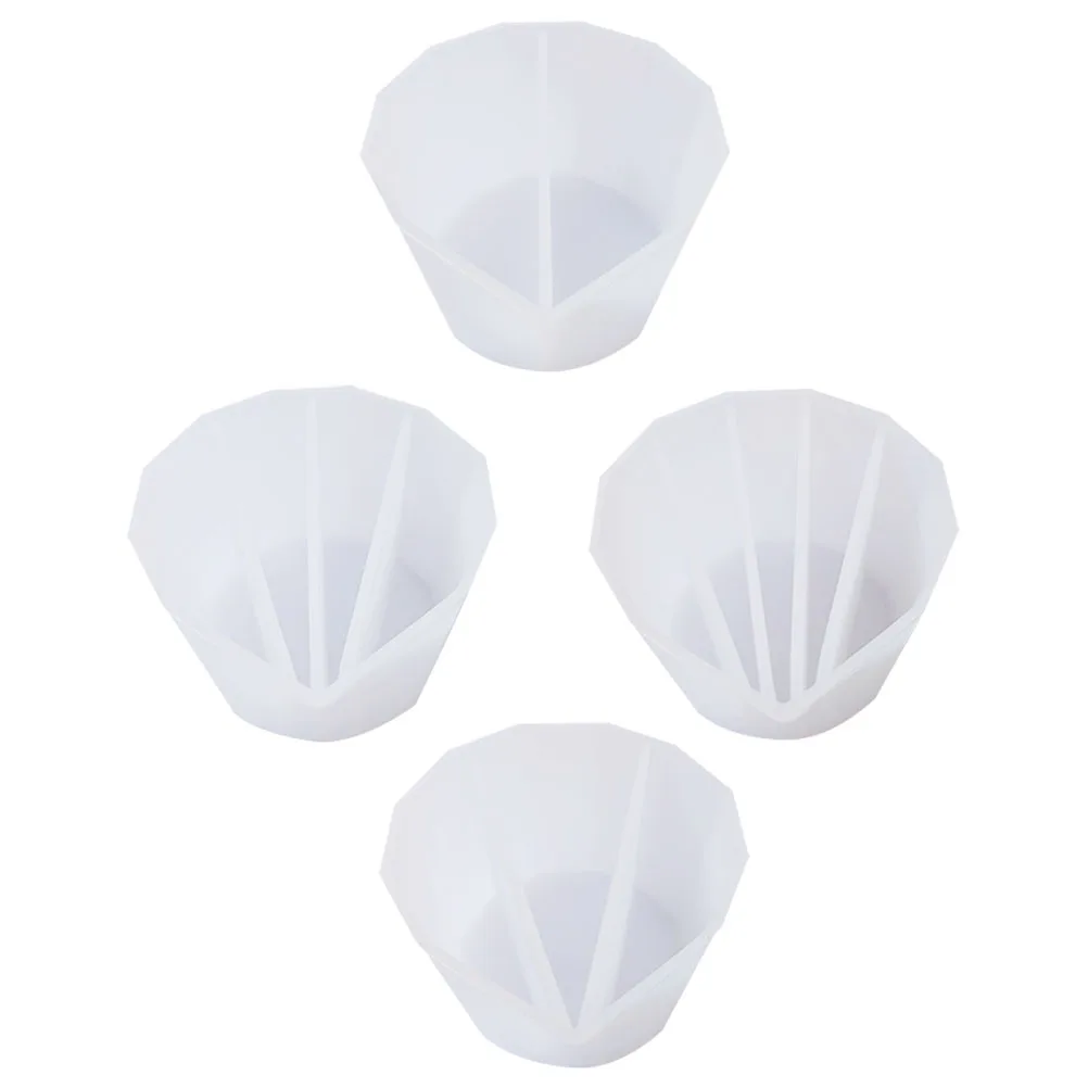 

4 Pcs Color Cup for Glue Mixing Epoxy Multi-purpose Supply DIY Crafts Accessory Vintage Resin Making Art Painting