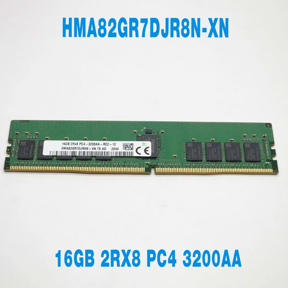 

1 шт. для SK Hynix RAM 16GB 2RX8 PC4 3200AA ECC HMA82GR7DJR8N-XN Memory