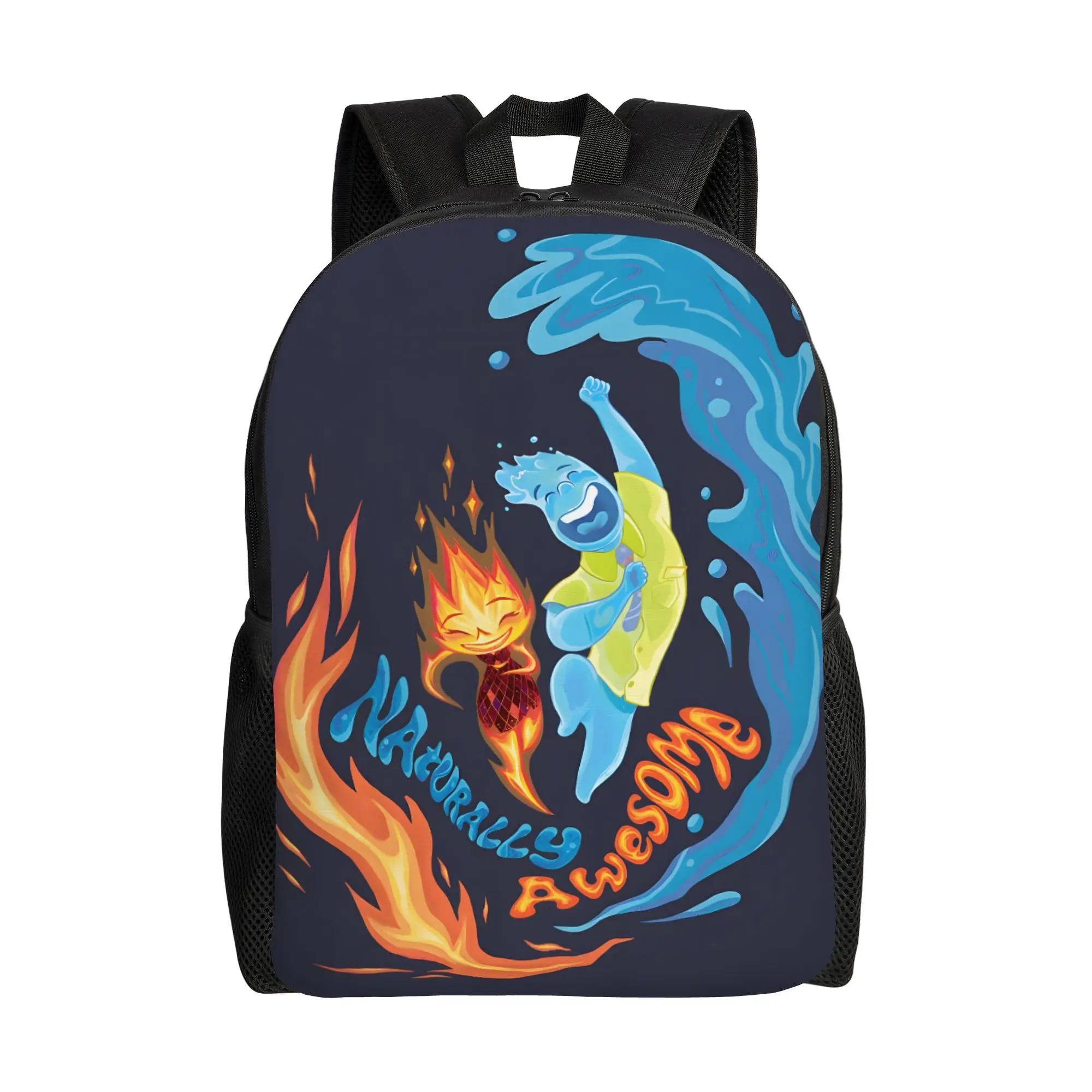 

1Piece Backpack Elemental Cartoon New School Year Bookbag School Gift New Term Starts