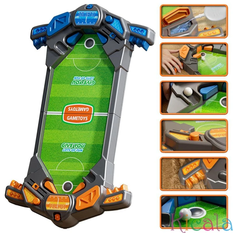 Spray Water Pinball Soccer Board Game Mini Table Soccer Game Tabletop Football SportsImpact Resistant   Board Games For Kids