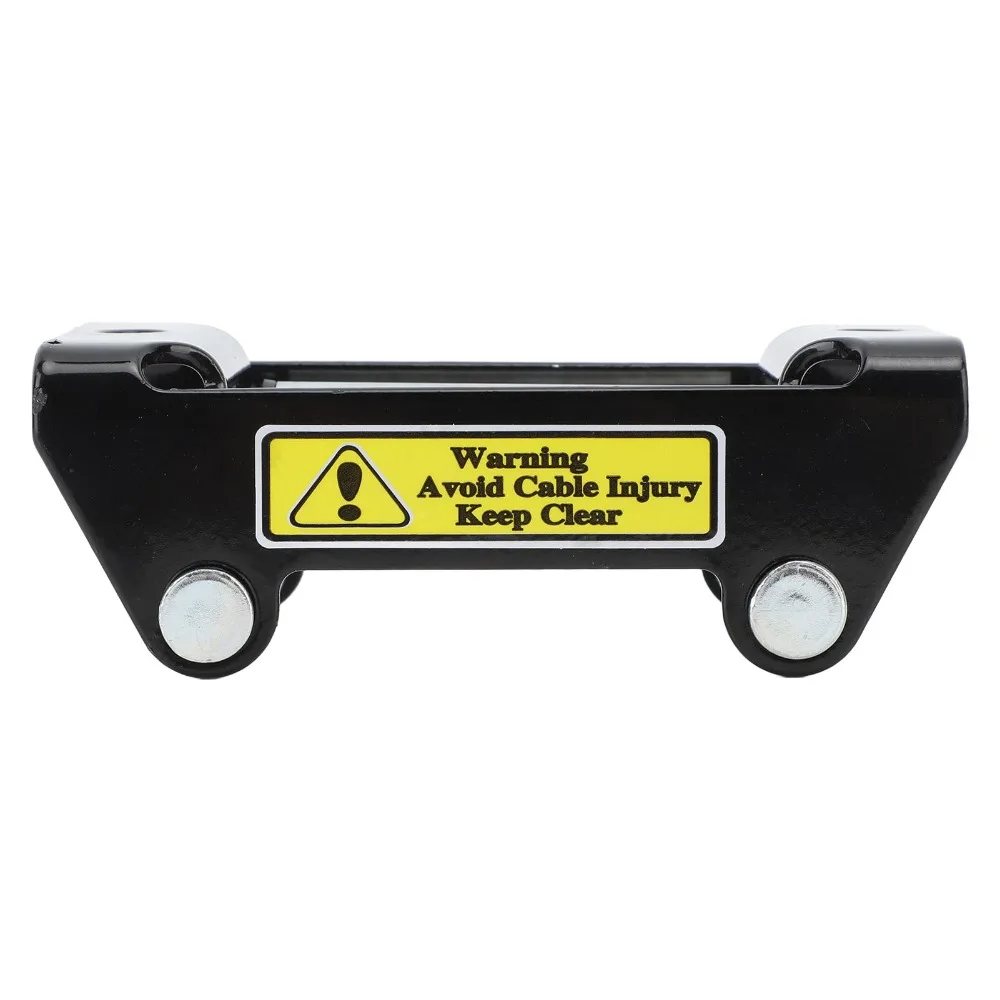 4-Way Roller Design Winch Roller Fairlead 4.96 Inch Bolt Centers 126mm Bolt Centers Cable Guide High Strength Steel