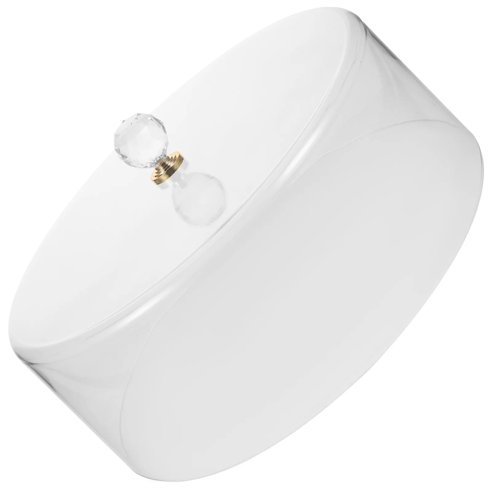 Прозрачная акриловая крышка для торта, многоразовая пылезащитная крышка для еды, стильная купольная крышка для торта на свадьбу, день рождения, акриловая крышка для еды