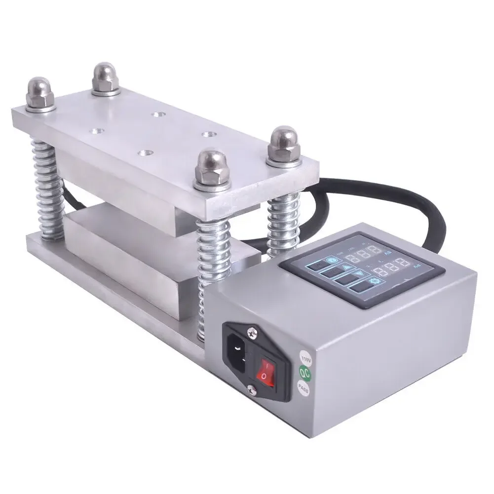 20 Tons 7.5 X 15cm Dual Heating Plates Kits for Building Hydraulic Resin Press