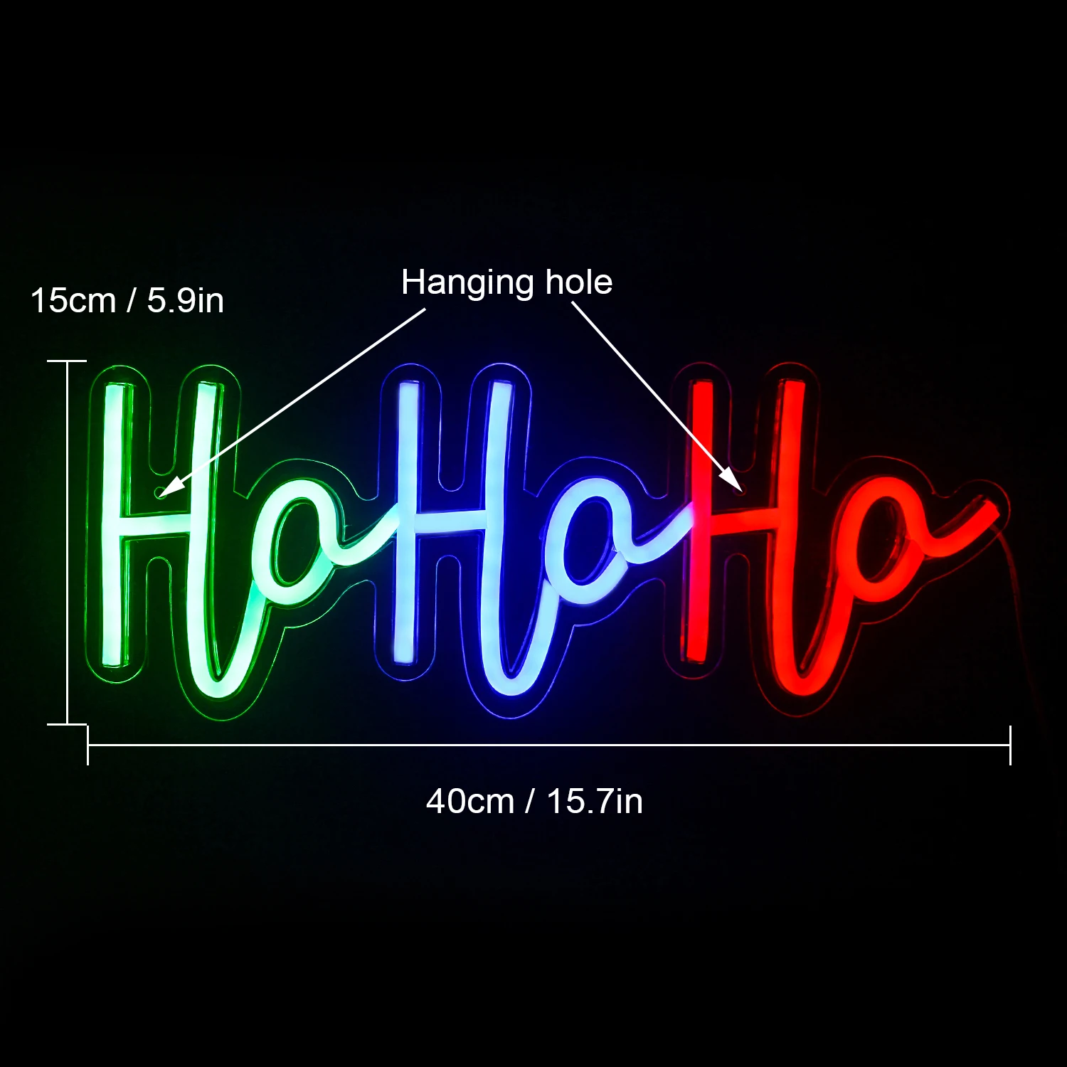 Wanxing Ha Ha Ha Interest Neon Sign LED Lights Funny Bedroom Bar Party Children's Room Home Atmosphere Y2k ART Wall Decoration