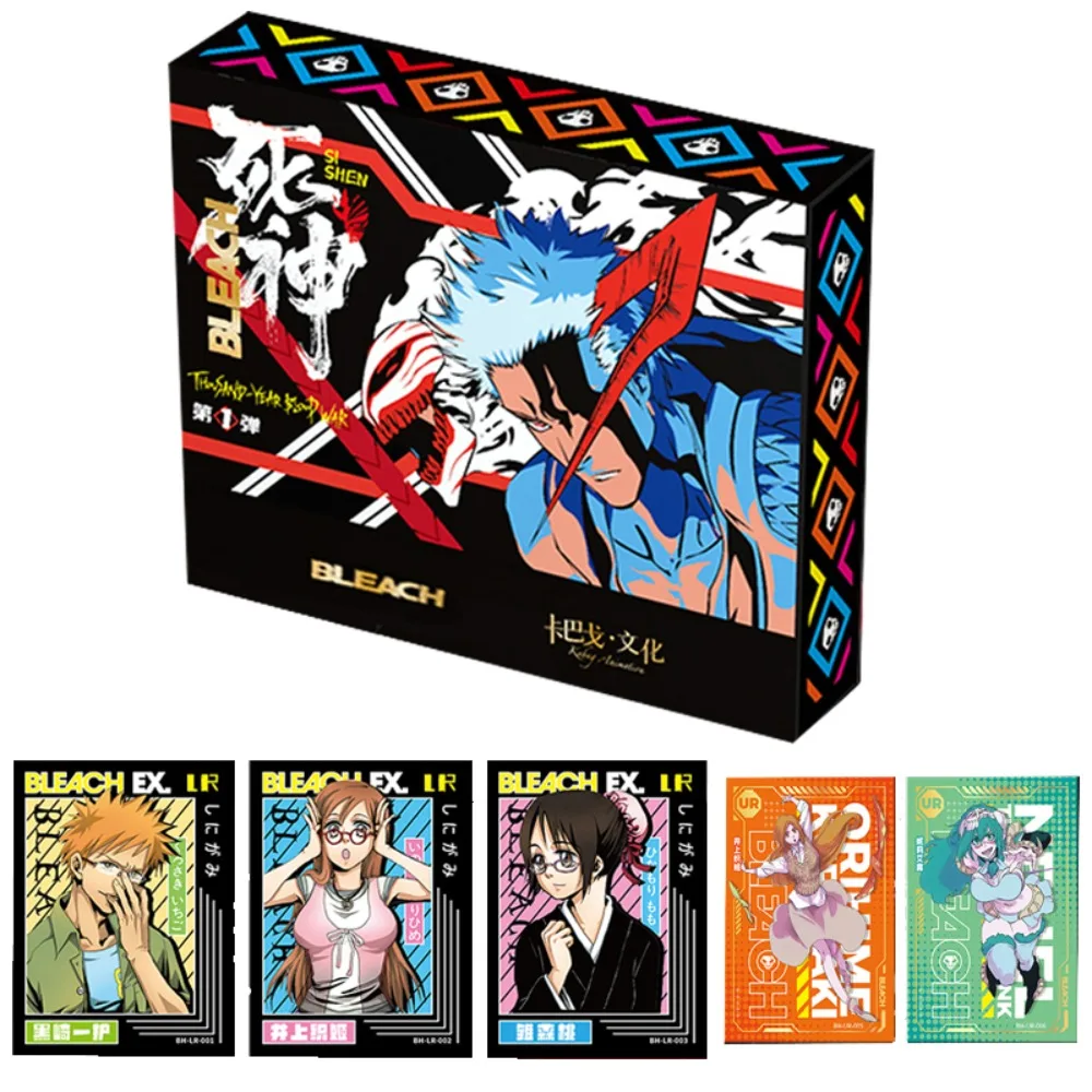 BLEACH Collection Card For Child Youth's Ideal Passion Kurosaki Ichigo Abarai Renji Ishida Uryuu Limited Anime Card Kids Gifts