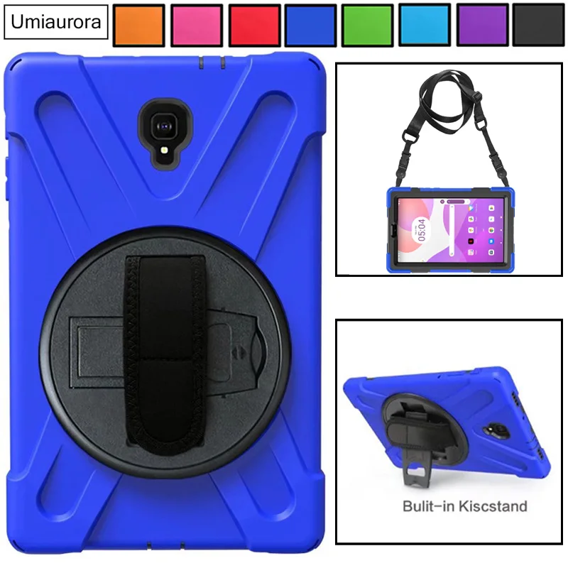 

Для Samsung Tab A 10,5 дюймов SM-T590 SM-T595 SM-T597 Сверхмощный прочный чехол для планшета, подставка для рук, противоударный чехол для ПК