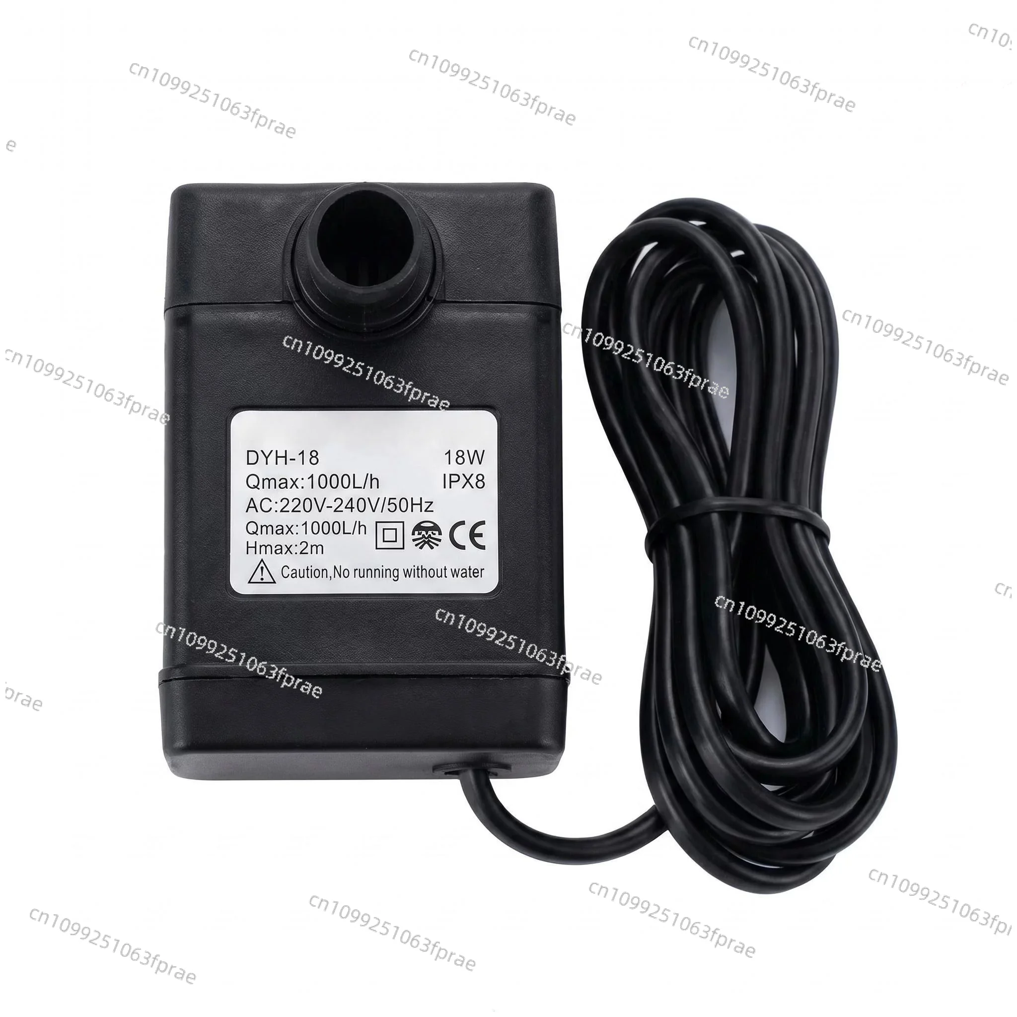 Suitable for water pump chiller submersible pump DYH-16/18 side suction 220V240 air conditioner fan 16W/18W