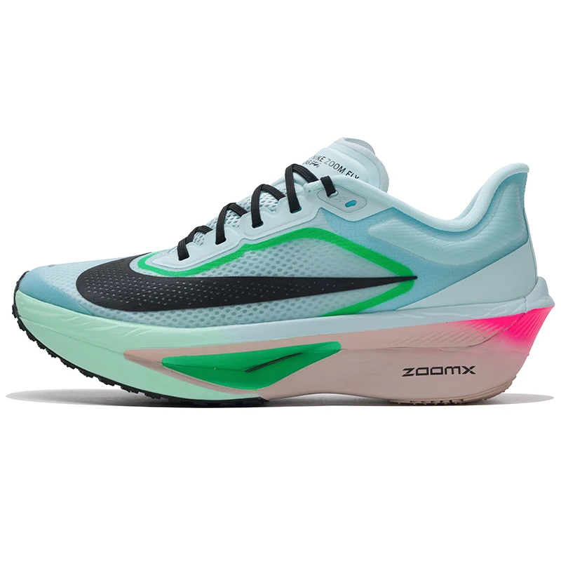 Zapatos Nike para hombre Zoom Fly 6, zapatos deportivos con placa de carbono, zapatos para correr con amortiguación, zapatos ligeros para correr de carreras, Fn8454-402