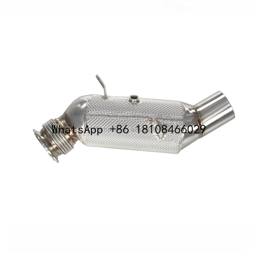 

High Flow Catted Down Pipe Exhaust for BMW F15 F16 X5 X6 N55 3.0T 2014-2018 Downpipe Exhaust Manifold