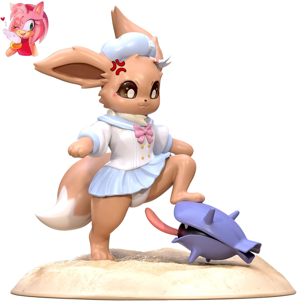 

Pre Sale Pokemon Gk Model Eevee Kawaii Students Jk Eevee Figures 8.6Cm Homemad Model Toys Gifts for Fans