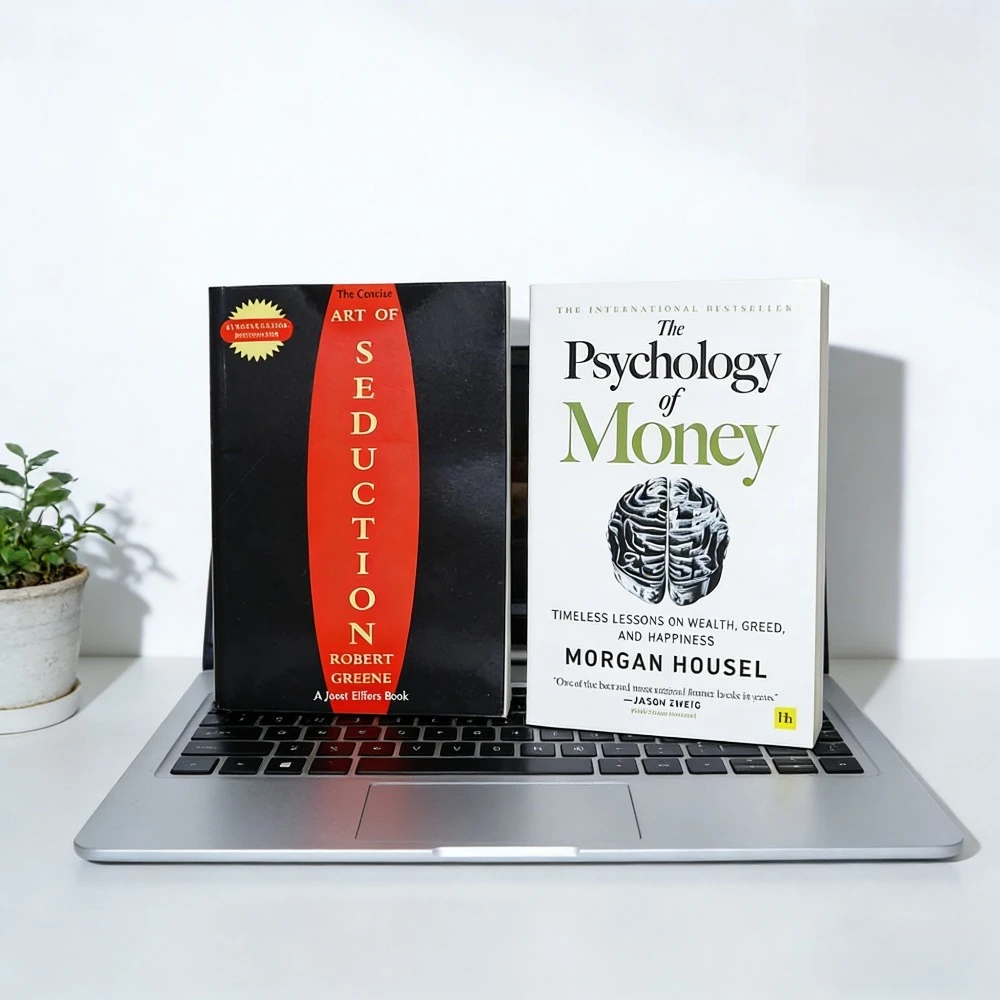 

The Art of Seduction Robert Greene + The Psychology of Money Morgan Housel Seduction & Wealth | Personal Growth & Finance Guide