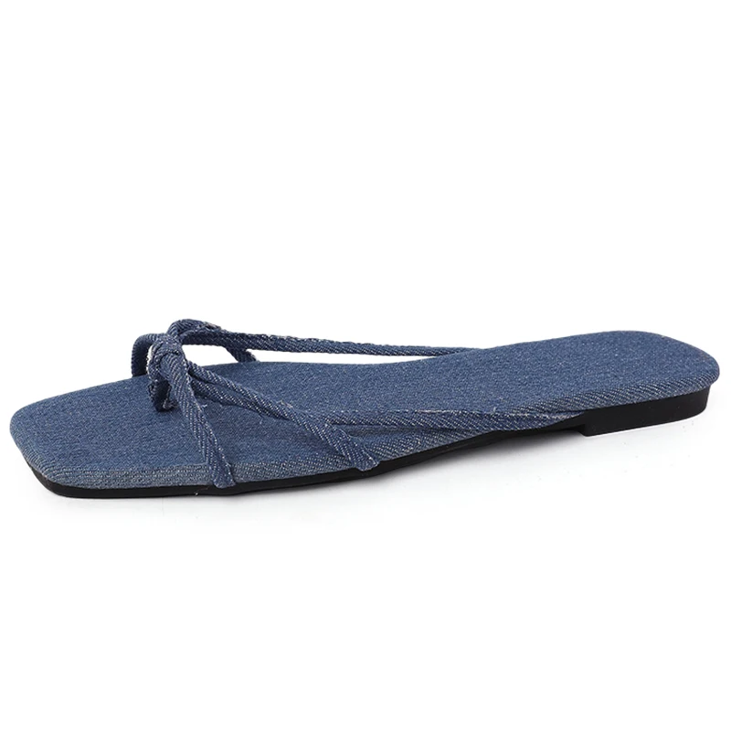 Summer Beach Flip Flop Women's Flats Slippers Comfort Slip On Slides Casual Dress Street Style Shoes image 6
