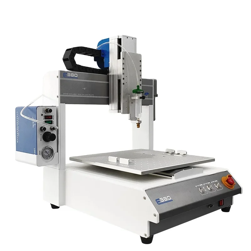 3 axis Benchtop desktop 30cc Fluid UV Epoxy Solder paste automatic automatic glue dispenser dispensing machine robot