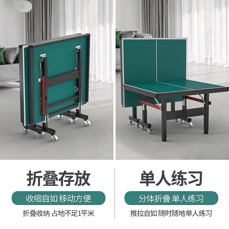 

Indoor 25mm Folding Pingpong Table Tennis Tables New