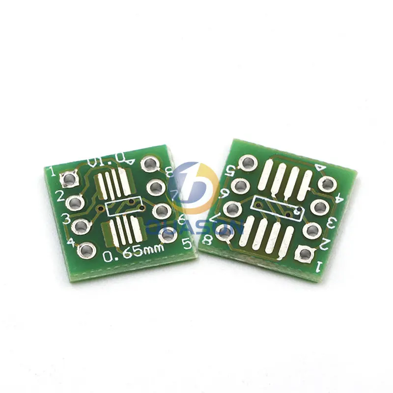 10PCS PCB Board Kit SMD Turn To DIP Adapter Converter Plate SOP MSOP SSOP TSSOP SOT23 8 10 14 16 20 28 SMT To DIP