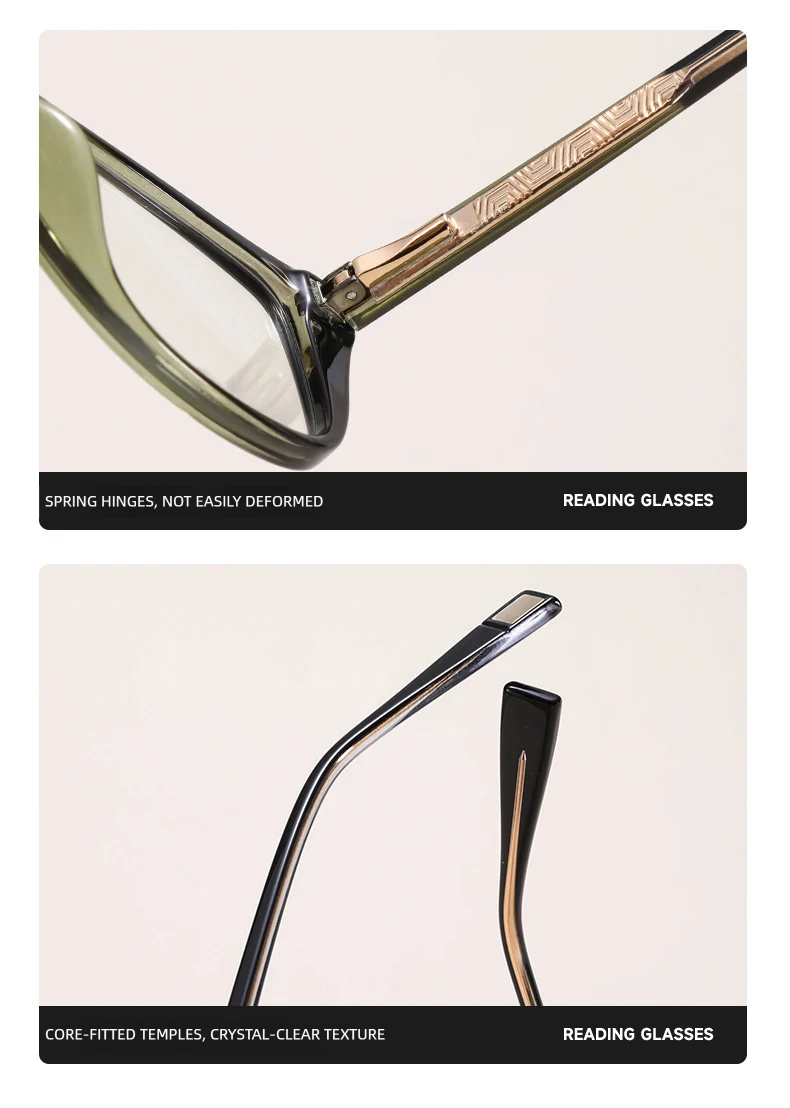 KANSEPT Plus Lesebrille Frau Optische Lunette Pour Femme Original Sonnenbrille Mann Transparente Okulare Brillen -1 Männer – Detail 8