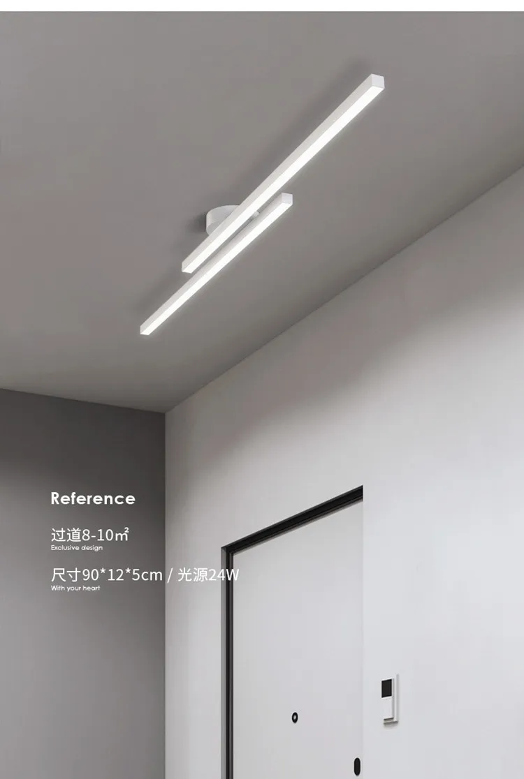 Linear Aluminium LED Ceiling Light — product detail 8