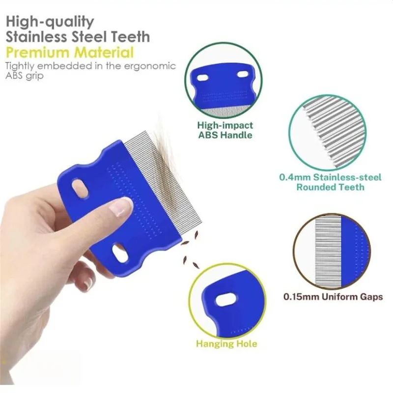 Set 4 Buah Sisir Hewan Peliharaan Sikat Deshedding Pijat Bersih untuk Anjing Kucing Kutu Kontrol Produk Perawan Rambut Sikat Jas Hujan Anjing