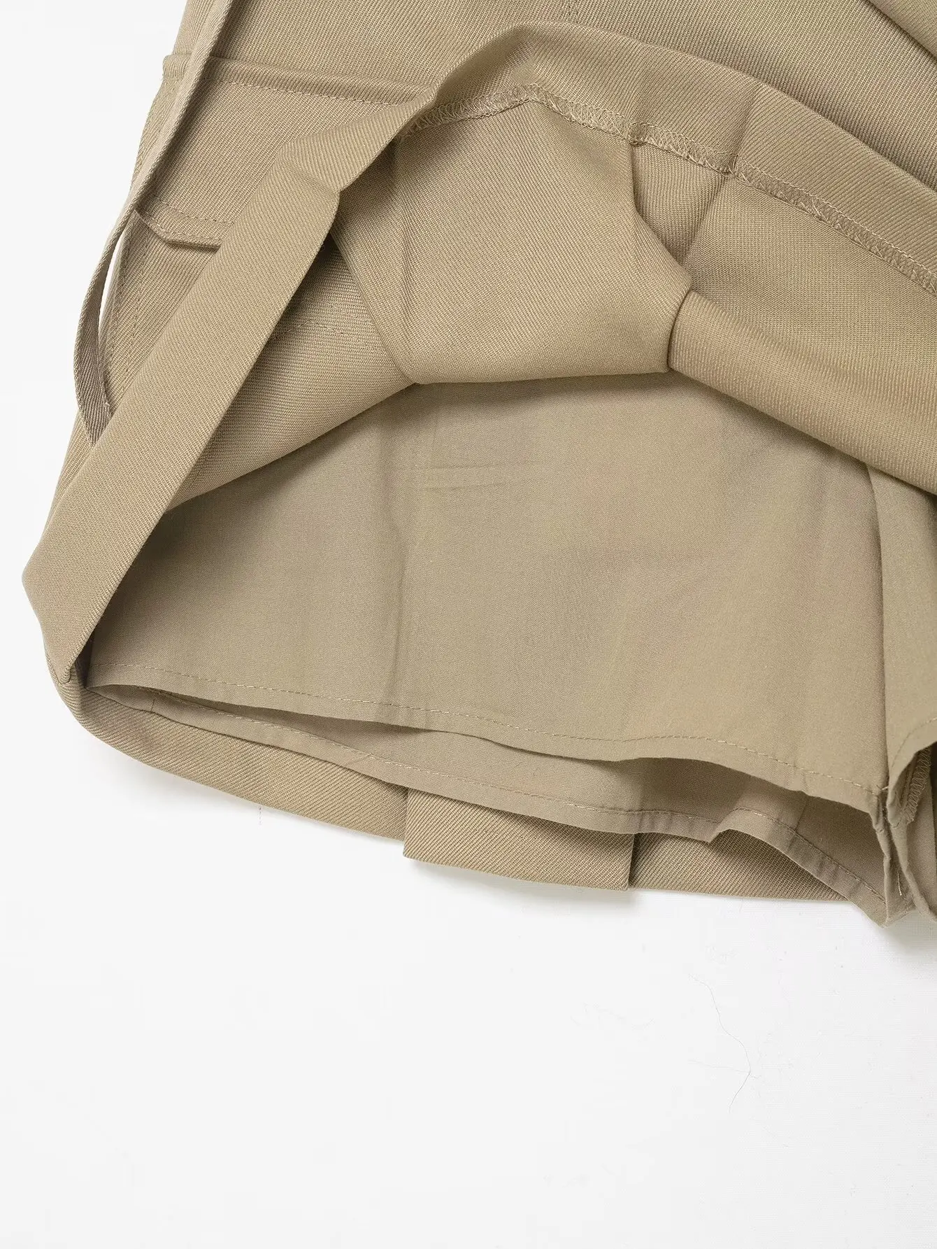 KONDALA العصرية وزرة غير رسمية السراويل النساء الكاكي جيوب الدانتيل متابعة كولوتيس 2026 ربيع الموضة عطلة تخفيف السراويل البضائع