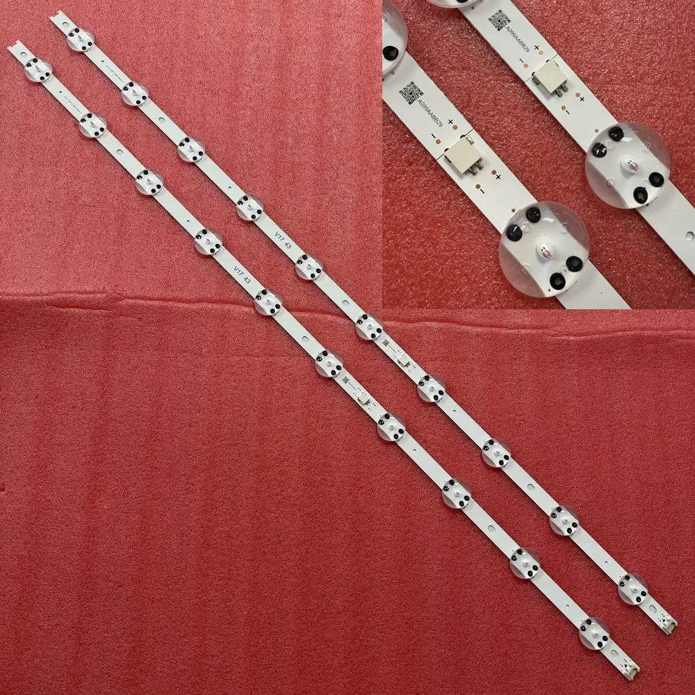 

2 шт./компл. светодиодная лента для подсветки для 43UJ6585 43LV640S 43LV661H 43LV570M 43UV770M 43SJ800V 43SJ8000 43SJ800T 43SJ8109 43LJ6200