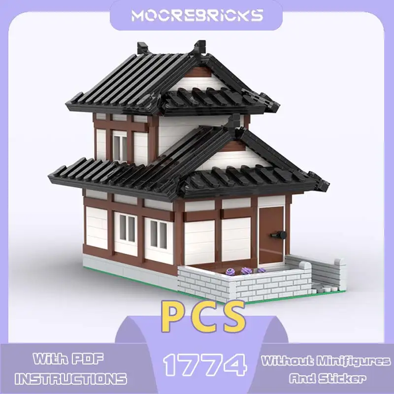 Modern Style Modular House Street View Series Bricks MOC City Architecture Building Blocks Model Desktop Decorative Kids Toys