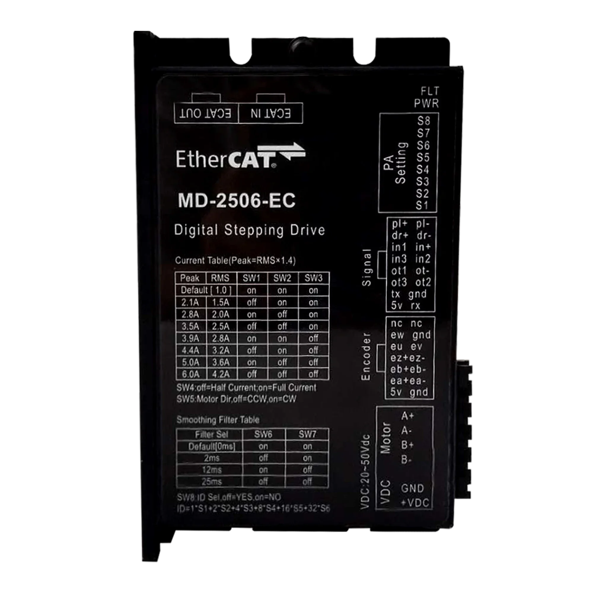 Samsr  EtherCAT easi 2 phase 20v-50v microstep digital ac power hybrid intelligential stepper motor driver