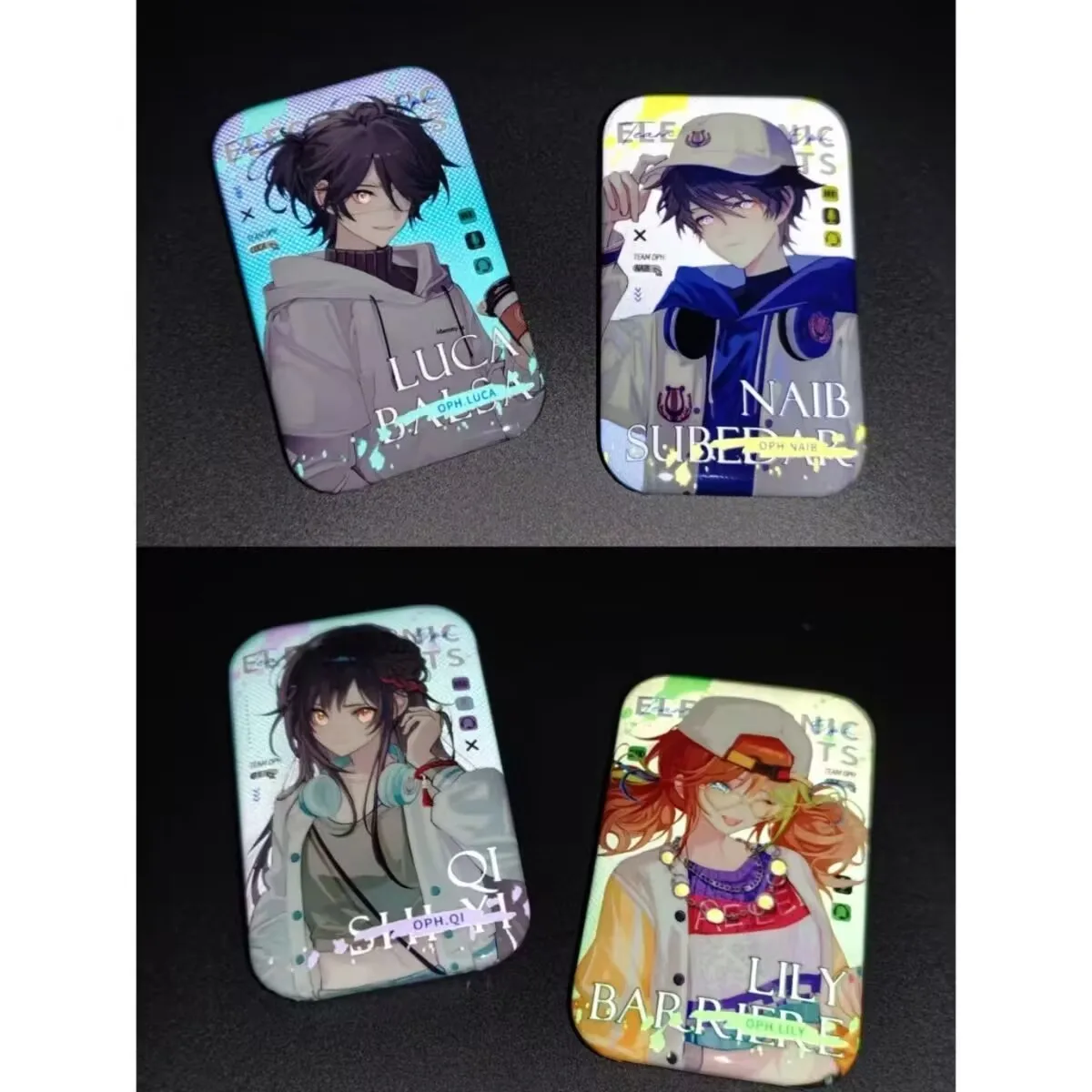 

The new reflective "Prisoner Mercenary Cheerleader" doujinshi collectible badge from "Identity V"