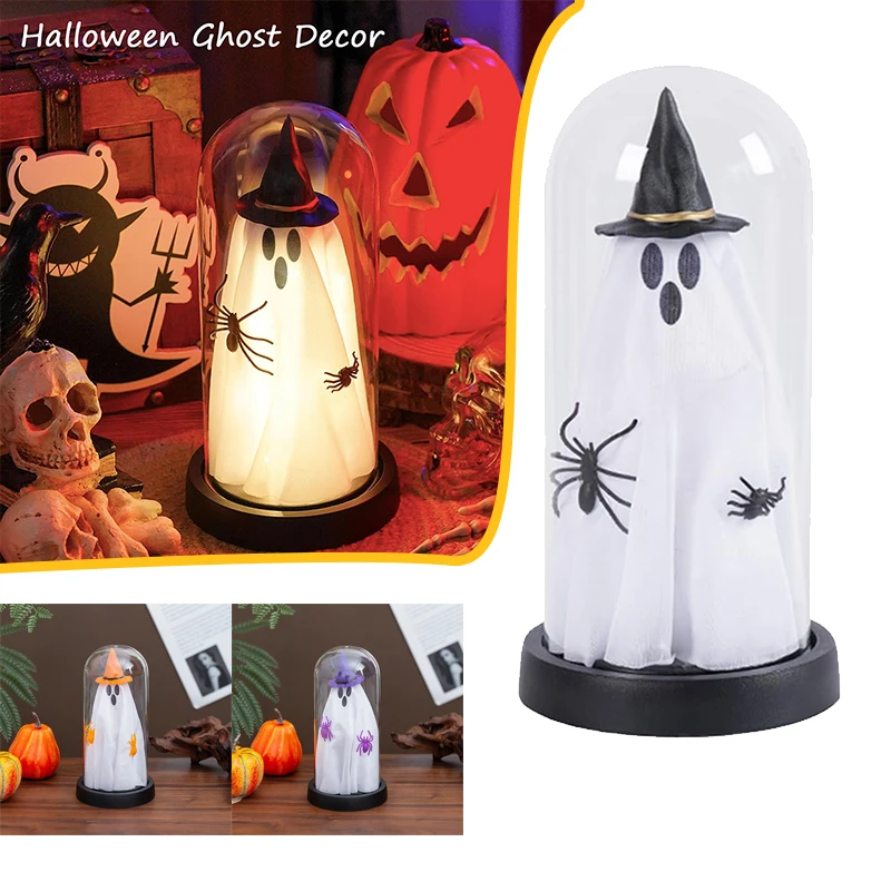 

Halloween Spooky Decorative Ornament Cute With Lights For Home Fireplace Tabletop Party Decorations And Holiday Decorative Gift