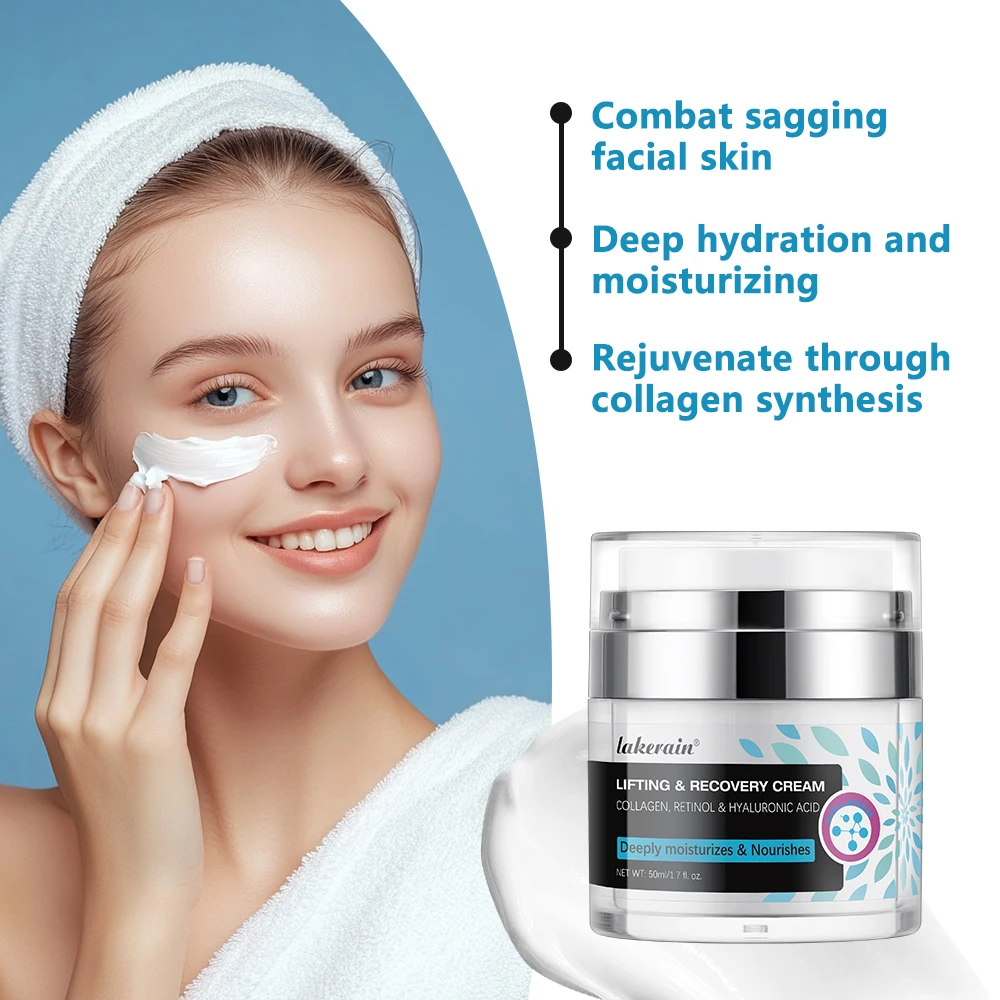 Anti Aging Neck and Decollete Face Moisturizer Collagen Cream Day Night Face Cream Simply Moisturizing Vital Lifting Recovery