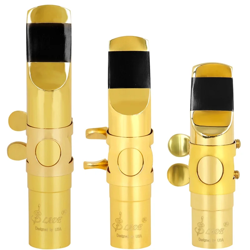 SLADE 금관 색소폰 마우스피스 보호용 헤드조인트 색소폰 목관 악기 부품