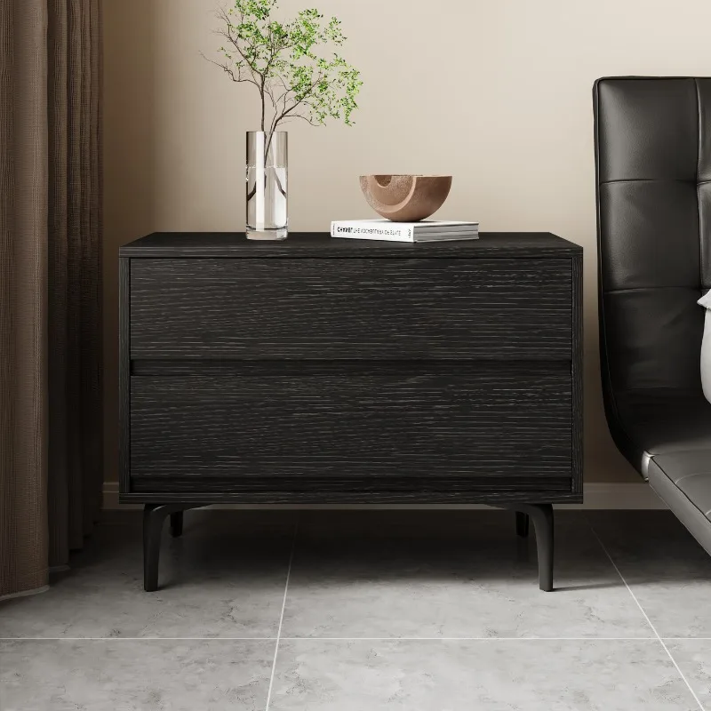 Nordic Trendy Nightstand Simple Luxury Modern Chic Elegant Bedroom Interior Furniture Decor Mesa De Noche Bedroom Furniture
