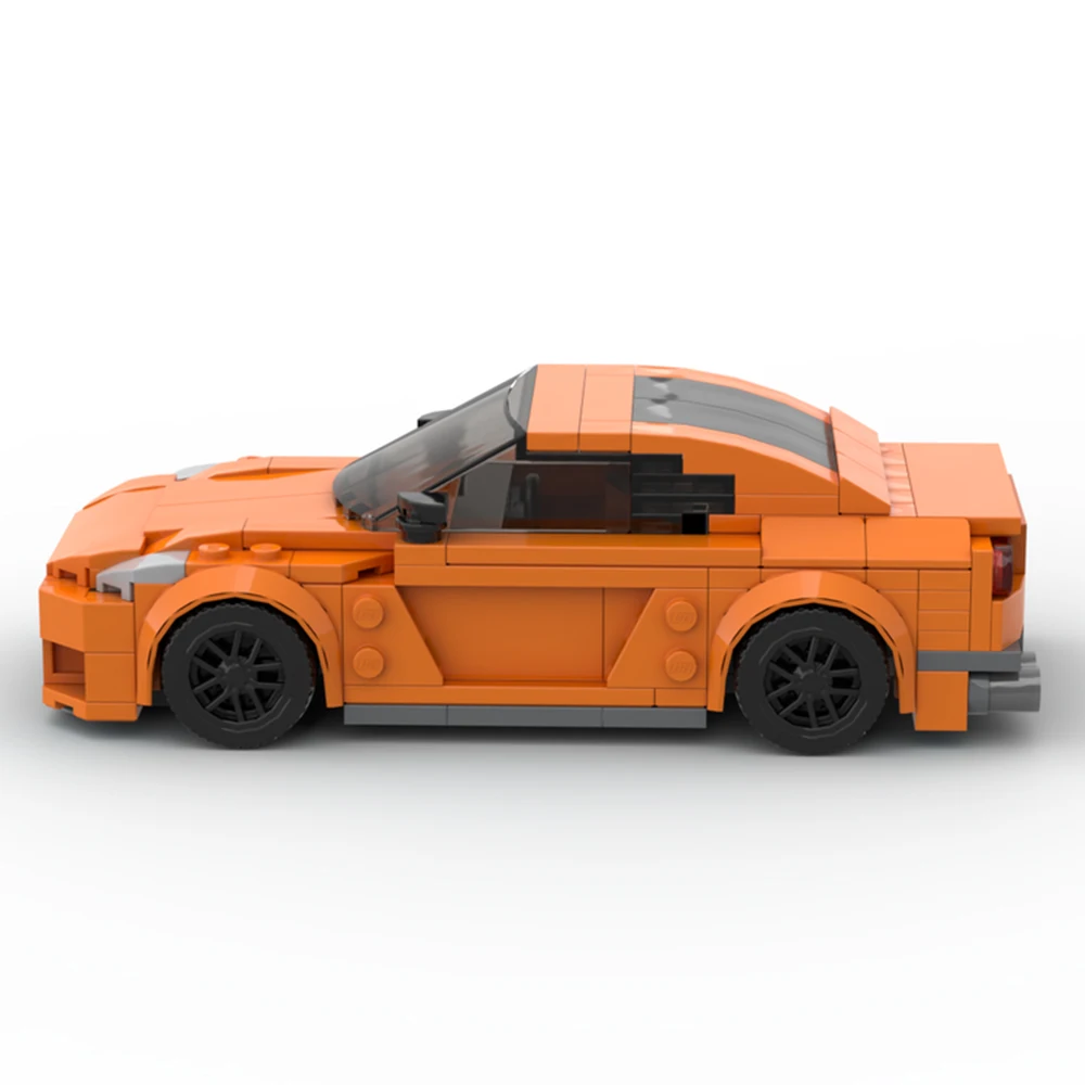 Moc-Speedチャンピオンシティブランドスポーツカーモデルビルディングブロック、テクニカルレーシングカー、DIYクリエイティブ子供のおもちゃギフト、297個