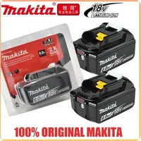100% Original Makita 18V 5.0Ah 6Ah Rechargeable Battery Makita 18v For BL1830B BL1840 BL1840B BL1850 BL1850B Power Tool Battery