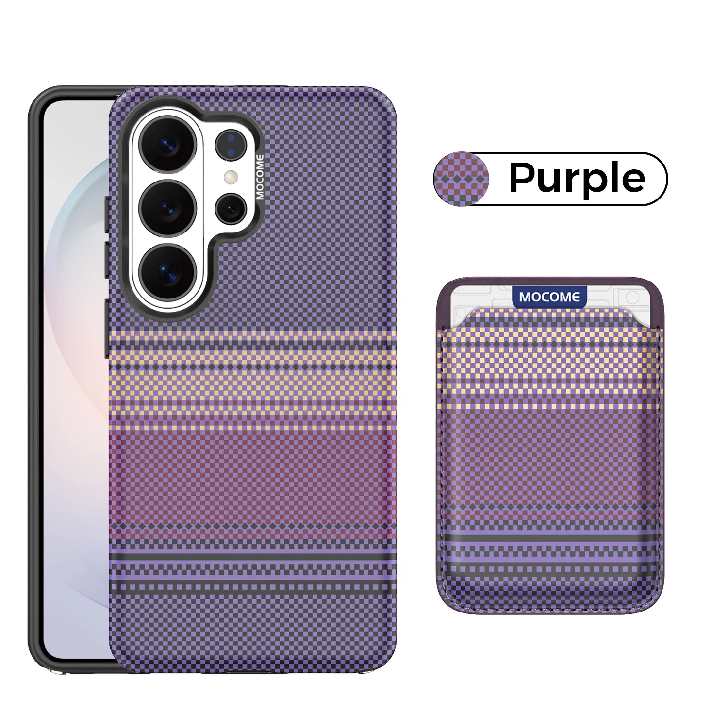 Magnetic Cards Bumper Case For Samsung Galaxy S25 S24 S26 Ultra S26 Plus Phone Cover Cards Bag 2 in 1 Phone Case