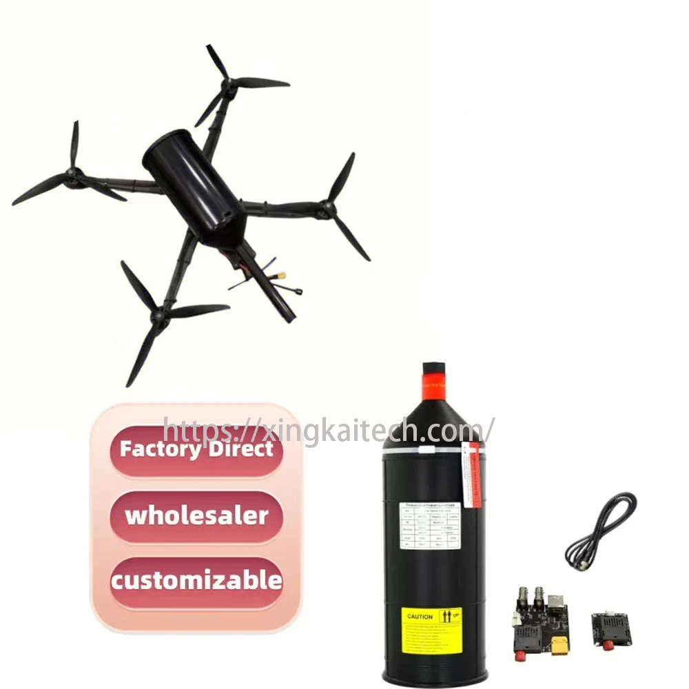 3km/5km/10km/15km/20km/30km 0.27mm FPV Optical Fiber Video Data Module Relay Extender Module Built in Sky End